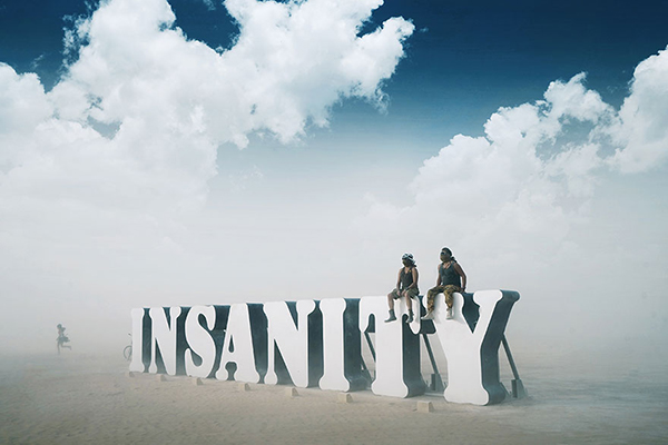 趣看｜仅存8天的临时之城，沙漠中的现世乌托邦