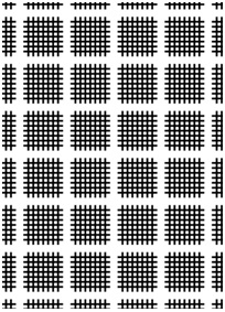 网格上的黑点：它们怎么消失了？