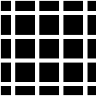 网格上的黑点：它们怎么消失了？