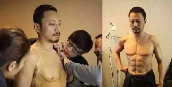 看看34岁的彭于晏和52岁的张涵予，你就知道健身有多重要