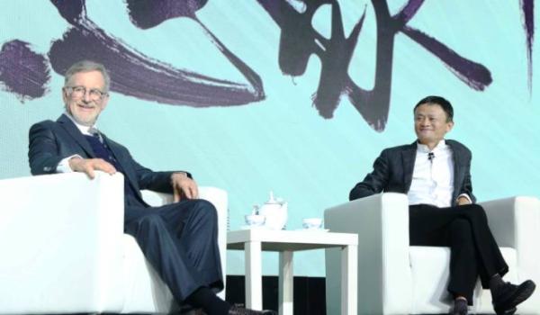 马云和斯皮尔伯格成了生意伙伴，阿里投资了大导演的电影公司