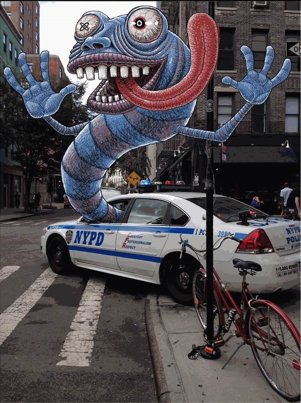 注意！“蓝色小怪物”出没于地铁