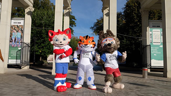 2018俄罗斯世界杯官方吉祥物揭晓，卡通“狼”高票当选