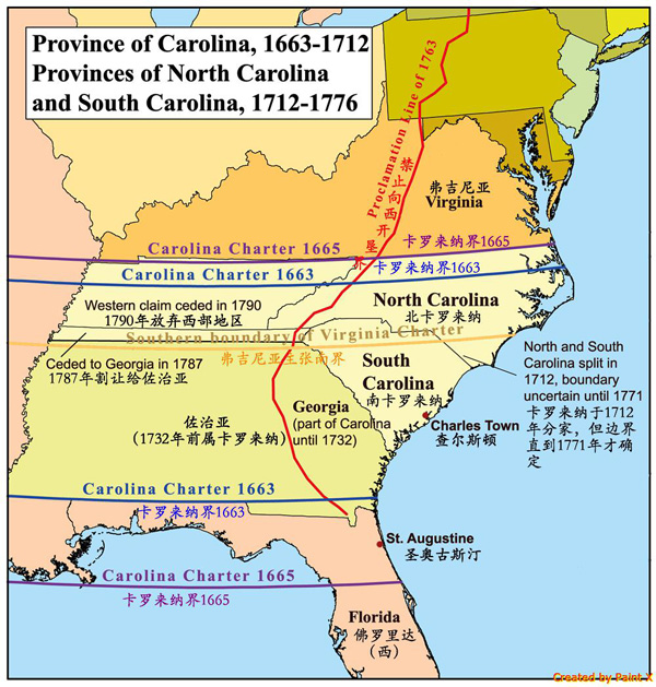 殖民北美洲︱美版“三八线”的诞生