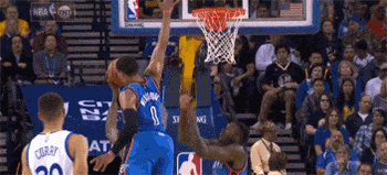 杜兰特39分弑杀旧主雷霆！当他被威少盖帽时，他笑了