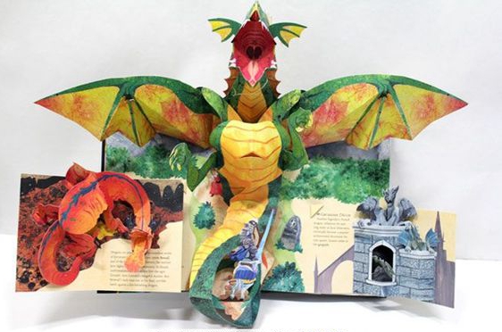 真正的立体书可不是豪华加长版的贺年卡