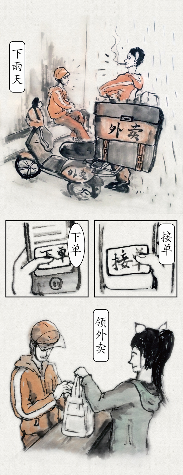 Lu的朋友圈｜外卖路上的是是非非