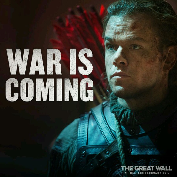 马特·达蒙：《长城》是一部很不错的“爆米花电影”