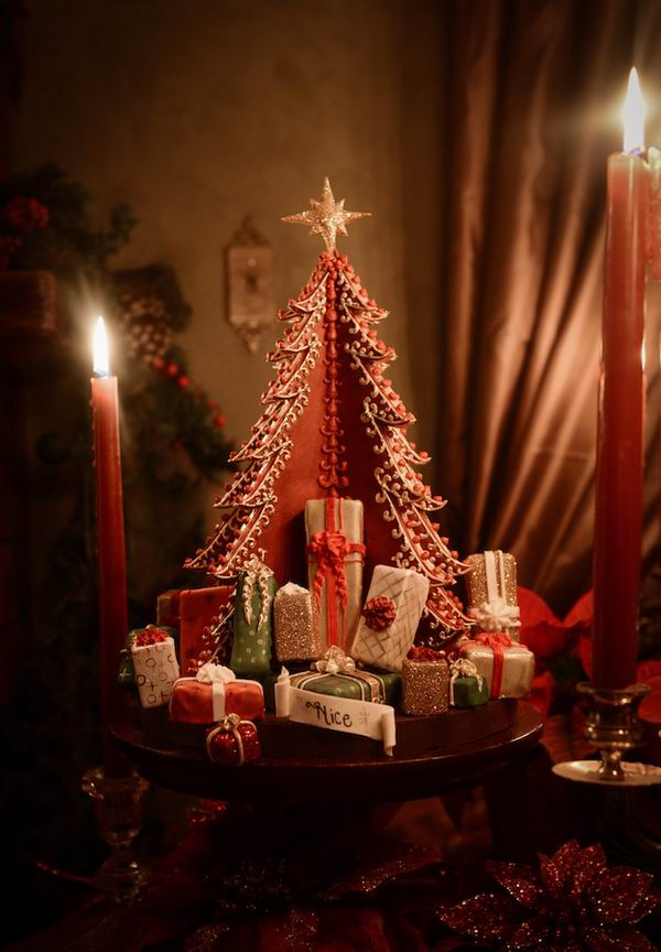 你的完美圣诞节，就差这个应有尽有的姜饼城堡了