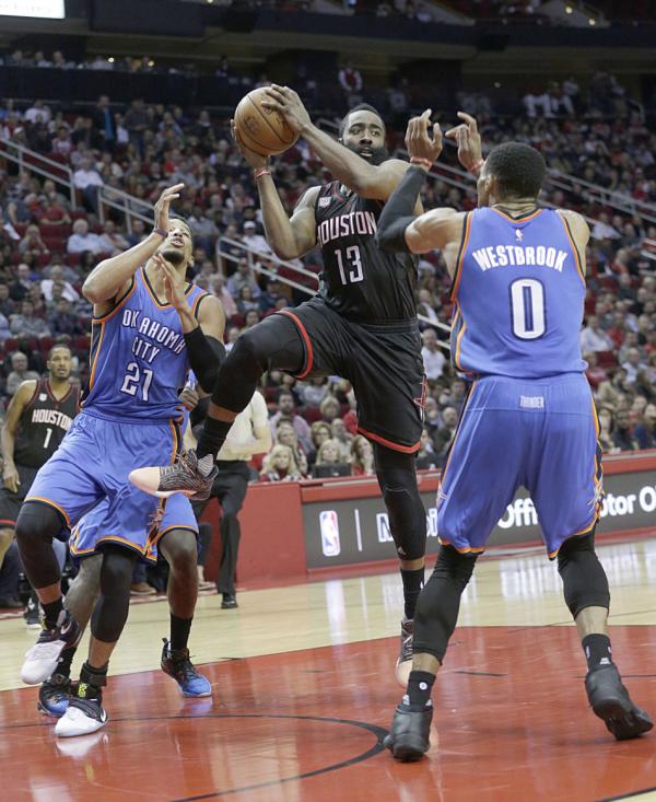 哈登和威少谁更接近MVP？这场比赛或许能给你答案