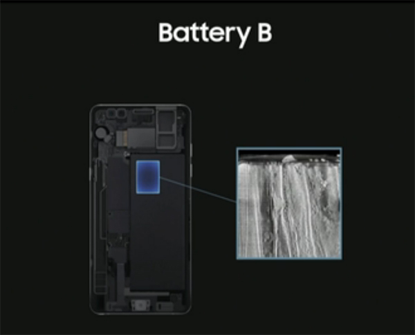 三星：Note7爆炸根源在电池，部分电芯没用绝缘胶带