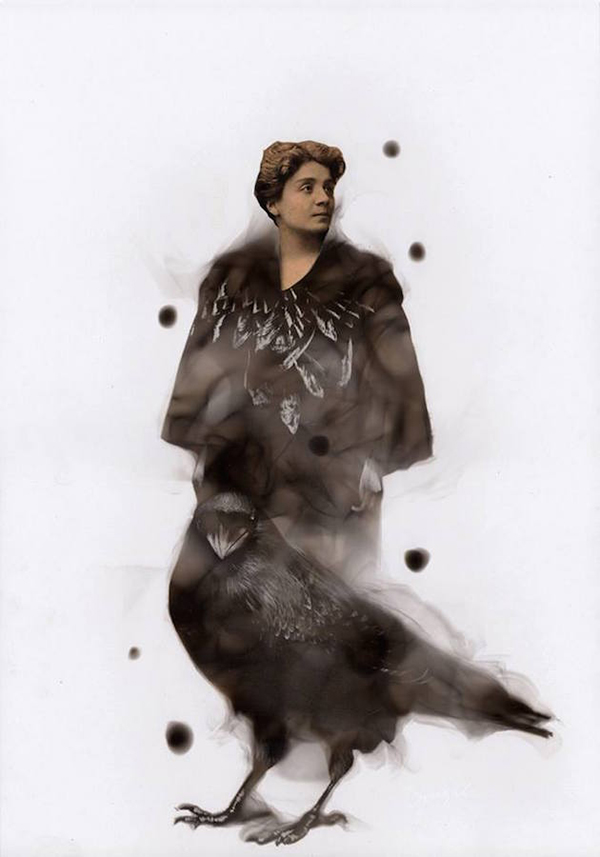 趣看｜用火焰烹制艺术，带着烟熏味的绘画作品