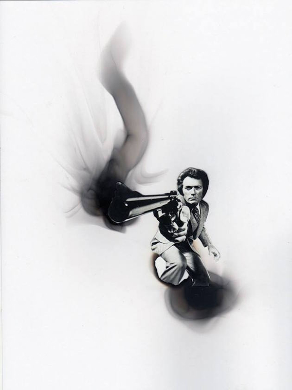 趣看｜用火焰烹制艺术，带着烟熏味的绘画作品