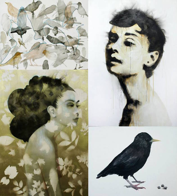 趣看｜用火焰烹制艺术，带着烟熏味的绘画作品