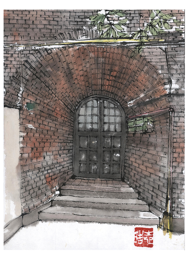 手绘葱油饼萌炸了，建筑师笔下的上海味道