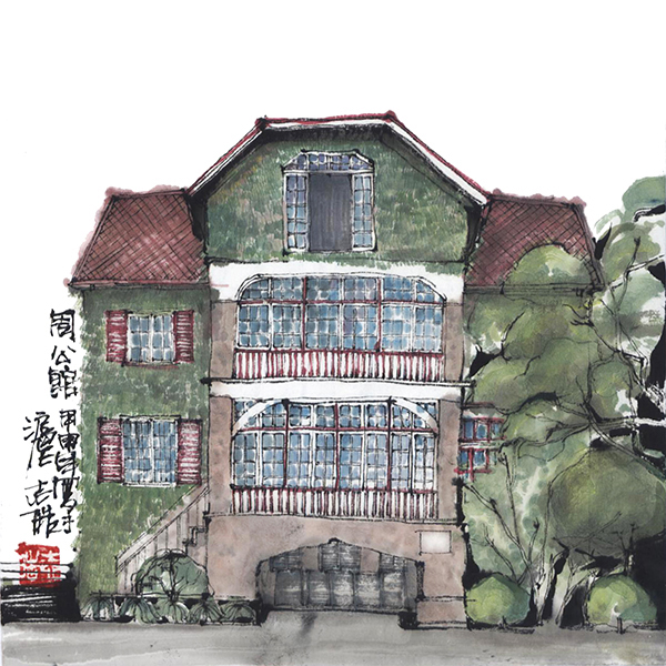 手绘葱油饼萌炸了，建筑师笔下的上海味道