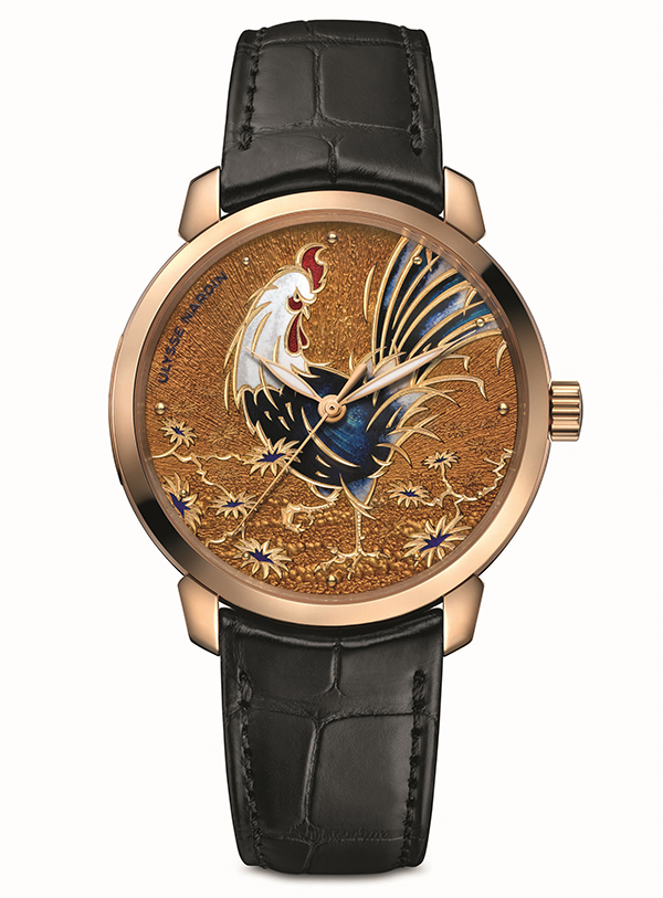 戴上金鸡生肖腕表，感觉会红一整年