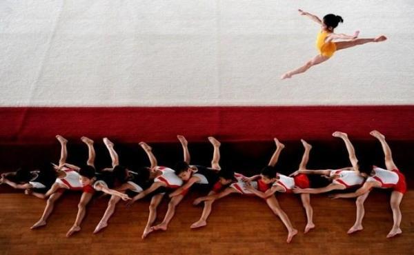 细数中国11幅体育类荷赛奖作品：大家为啥都爱拍体操