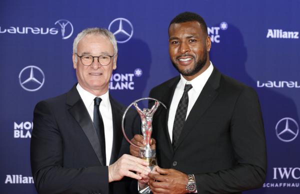 博尔特再夺劳伦斯最佳男运动员，四次获奖比肩费德勒