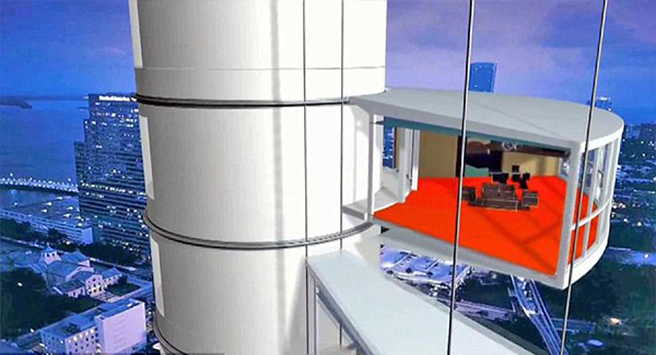 迪拜将建80层旋转式酒店：每个楼层可单独360度旋转