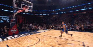 NBA全明星大赛爆冷又比惨，汤神三分打铁戈登“尬扣”