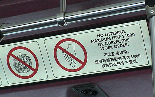 出境旅行，怎样扔垃圾才不会被喷？