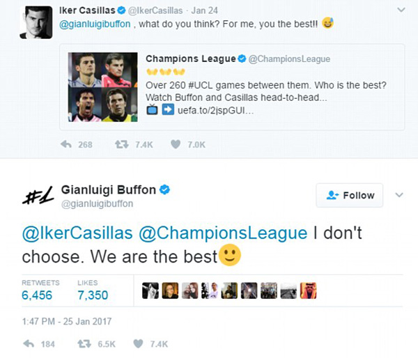 两个奔四男人的深情拥抱，卡西和布冯还有多少时间“重逢”