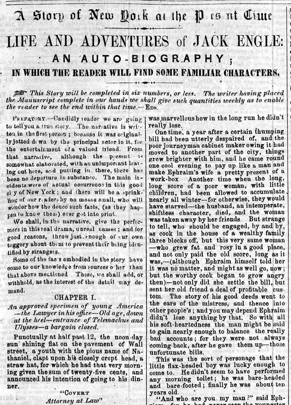 散佚165年后，诗人惠特曼的小说重现于世