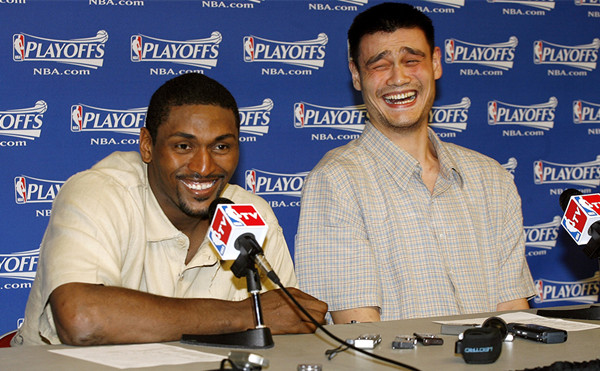 澎湃联播|姚明当主席，从此陪领导打球再也不用放水