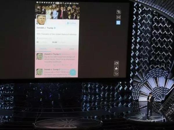 特朗普谈奥斯卡乌龙：主办方太执着于政治了