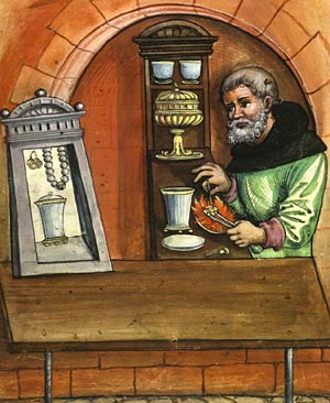 从上帝的仆人到王室的座上宾：中世纪西欧的金匠和黄金制品