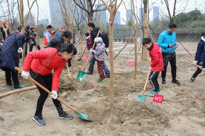 南通举行 我爱我家  大家一起来种树3.12义务植树活动 (5).jpg