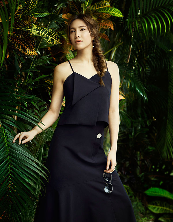 毛绒针织不是秋冬专属，反季穿成新时尚