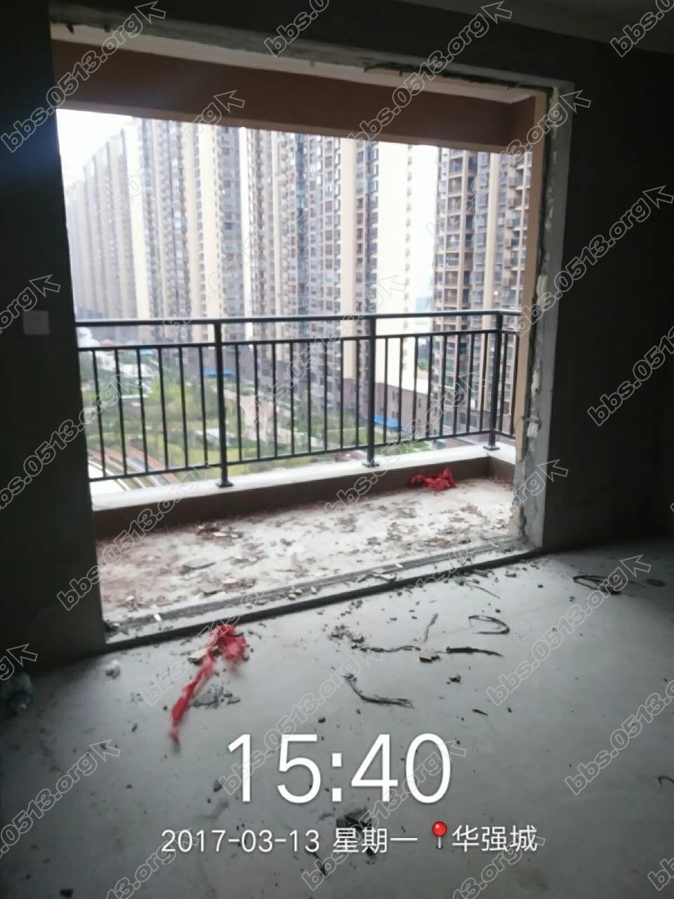 西阳台移门拆除