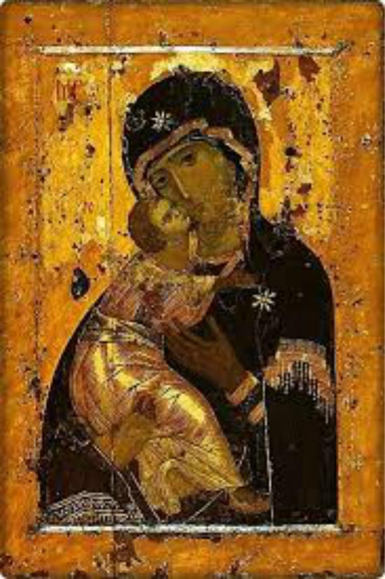 色彩单调面容古板的宗教画看点在哪里？以东正教圣像画为例