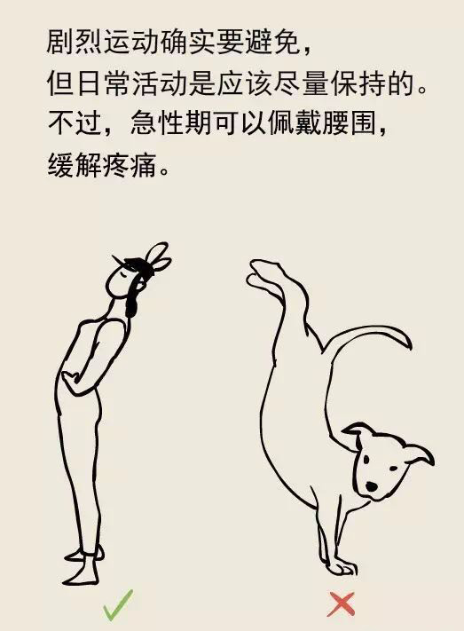 漫画｜急性腰痛不能靠躺，这两个办法才靠谱