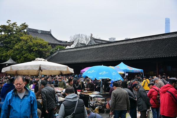 上海文庙旧书市场现状：除了门票还是1元，其他都变了