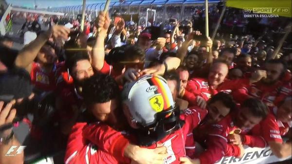 时隔18个月！法拉利再夺F1分站冠军，维特尔力压汉密尔顿