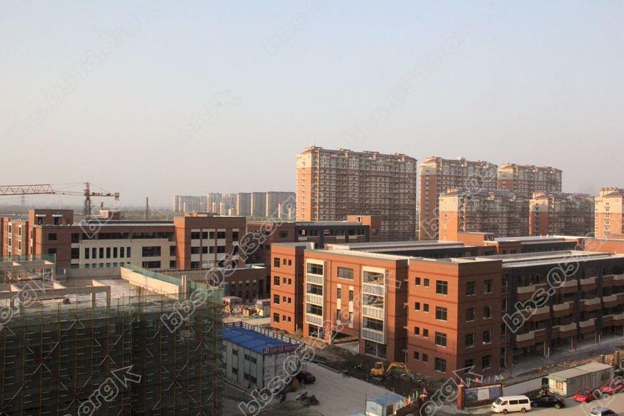 神速!启秀市北学校主体均已封顶!最新校园实景长这样!