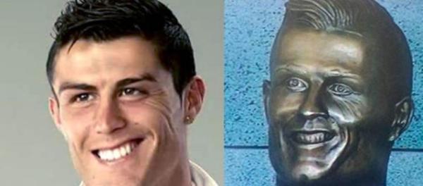 C罗新铜像丑爆引全欧吐槽：就差把葡萄牙改名为“C罗国”了