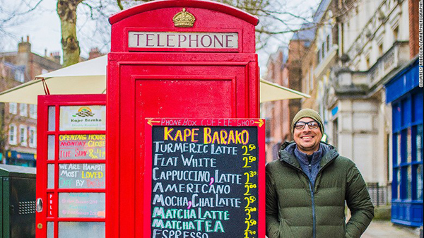 共享经济下的英国红色电话亭