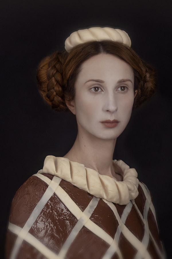 趣看｜食物穿搭秀颜值，自拍玩出古典范