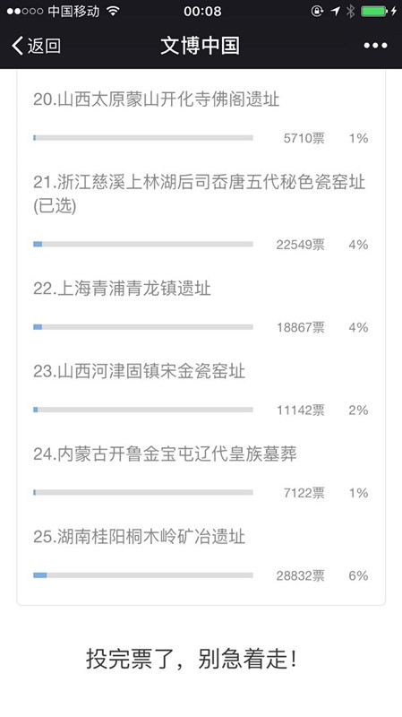 微信46万票选出2016十大考古发现，湖北石家河遗址夺魁