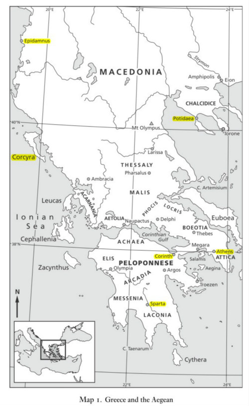 修昔底德陷阱：伯罗奔尼撒战争的起源