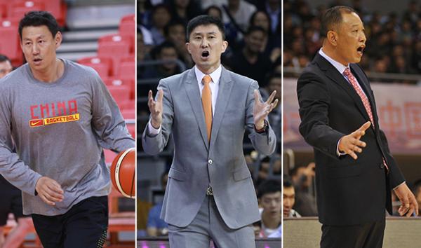 男篮新帅李楠杜锋崔万军“三选二”，姚主席要用两年培养新人