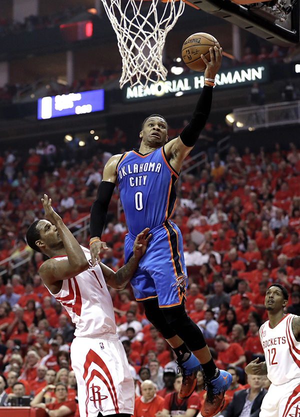 感谢你威少，献给我们一个名垂青史的逆天赛季