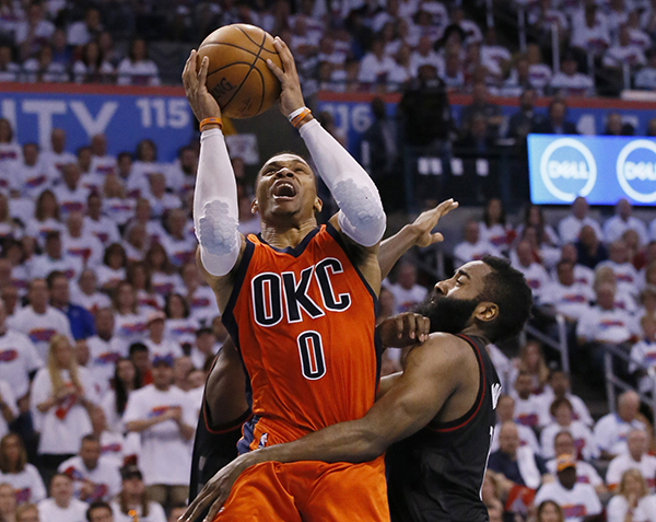 感谢你威少，献给我们一个名垂青史的逆天赛季