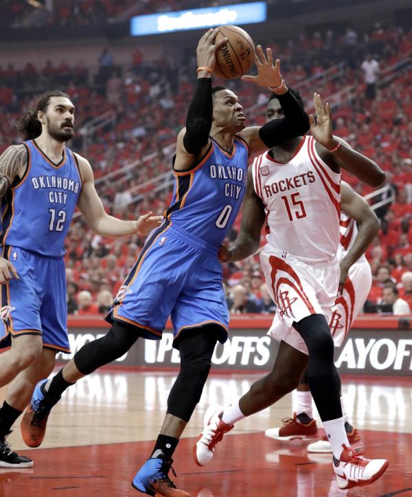 火箭晋级！威少47分无力回天，篮球真不是一个人的运动