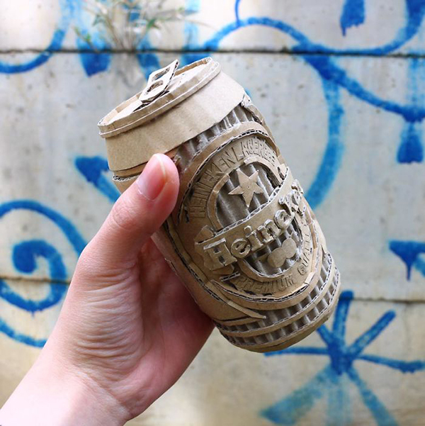 趣看｜当你的快递纸板箱只能扔掉时，有人能把它做成3D模型