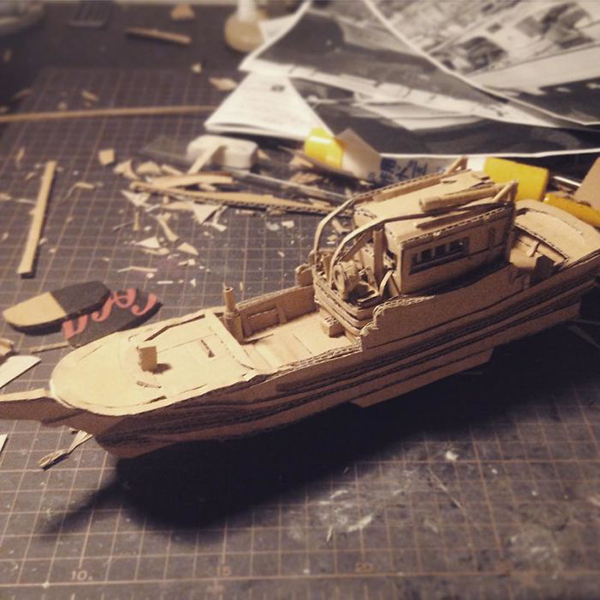 趣看｜当你的快递纸板箱只能扔掉时，有人能把它做成3D模型